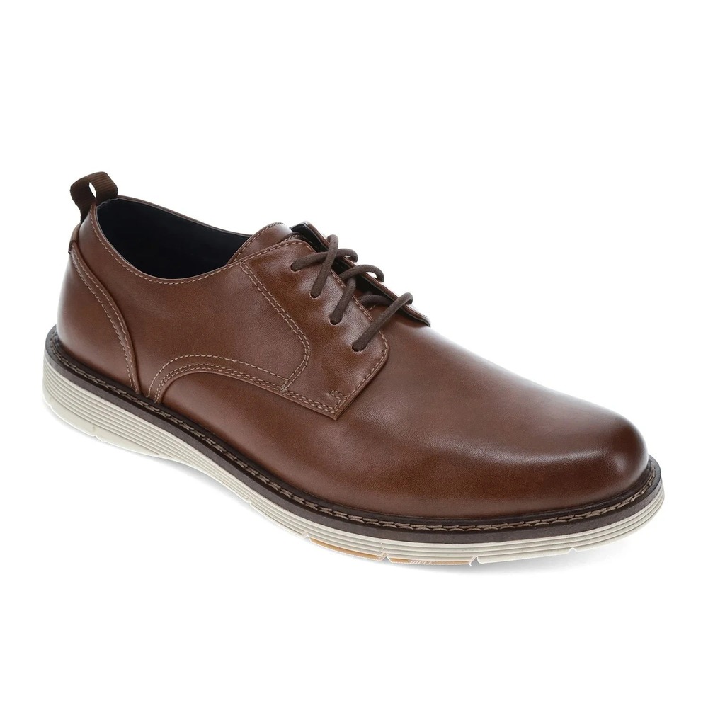 Dockers Mens Casual Oxford Dress Shoe Brown Size 10 Comfort Active Rebound